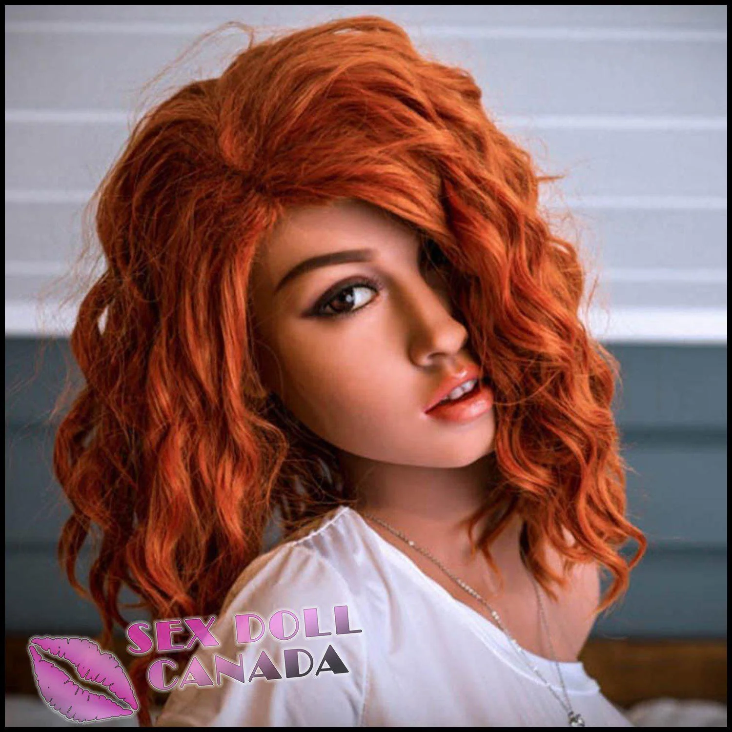157 (5'2") B-Cup Felicity Firey Red (Head #162) - WM Doll - Image 8