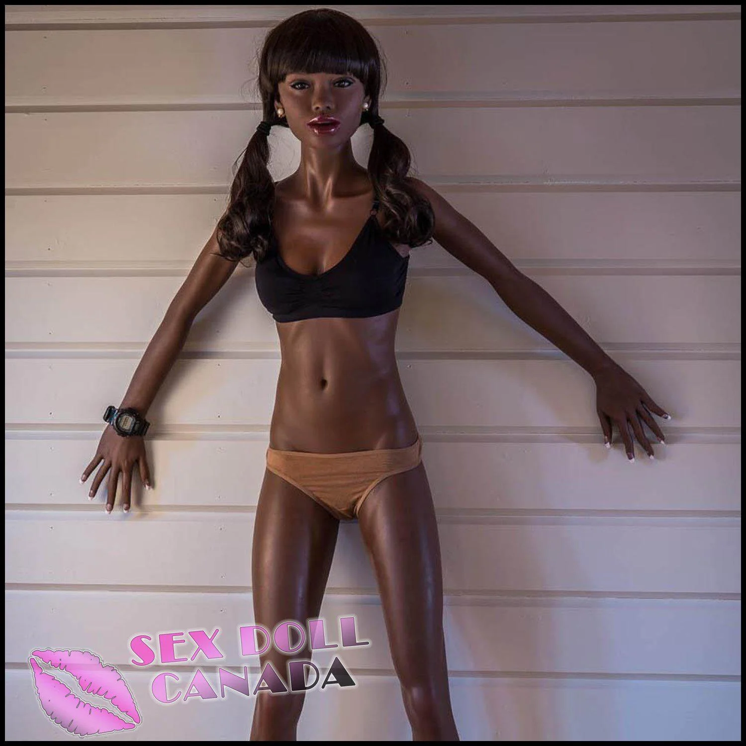 168 (5'6") A-Cup Tara Medium Hair with Bangs - WM Doll - Image 3