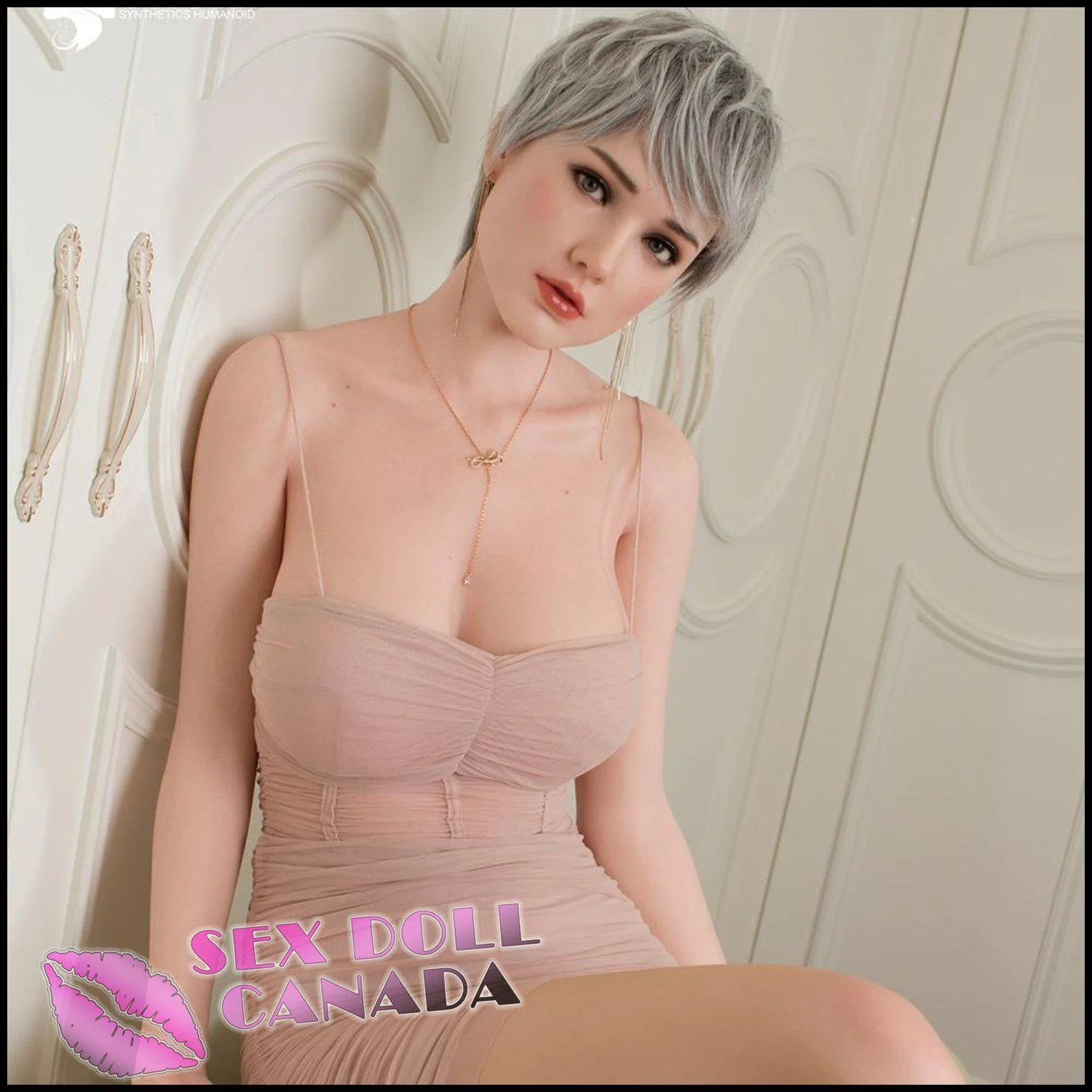 172 (5'8") G-Cup Laura Model 10 - Full Silicone - Gynoid Tech - Image 16