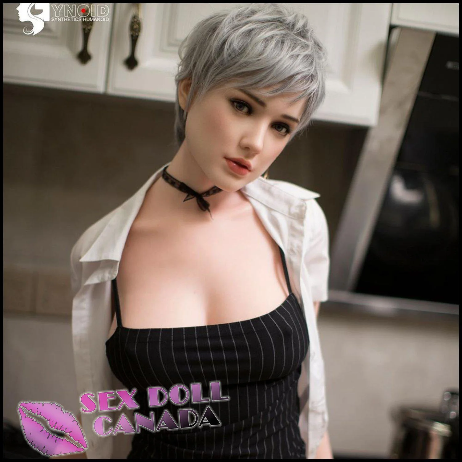 162 (5'4") G-Cup Laura Model 11 - Full Silicone - Gynoid Tech - Image 10